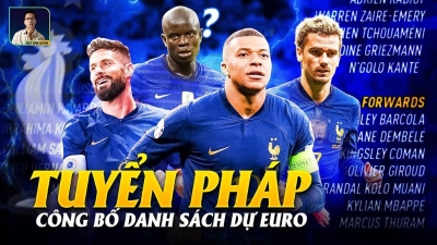 Đội hình tham gia tranh tài xuất sắc nhất của Pháp tại Euro 2024